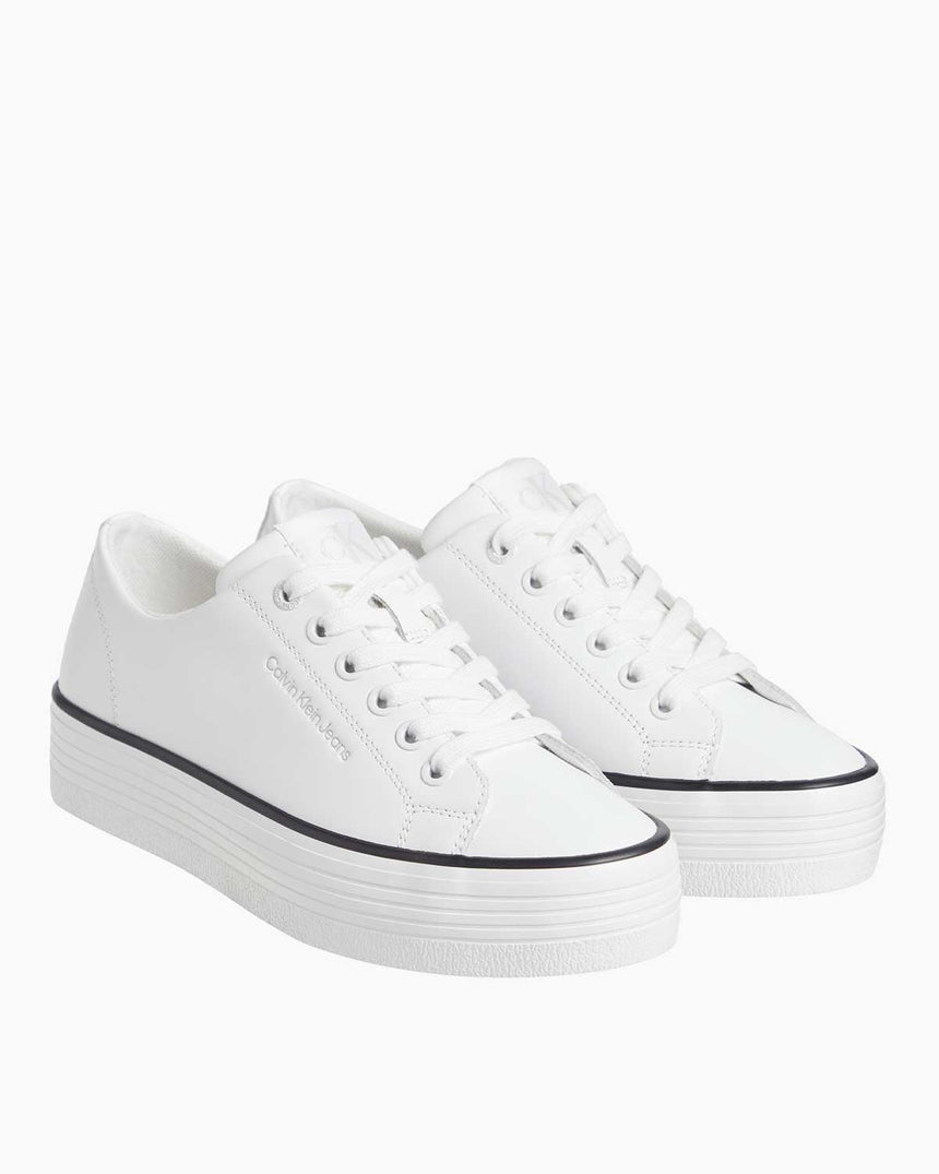 Calvin Klein Bold Flatform Sneaker Bright White/Black