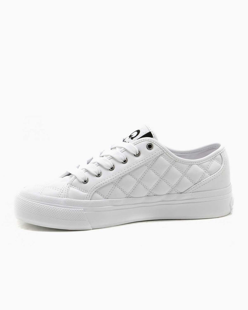 Guess Kapitone Bağcıklı Sneaker White