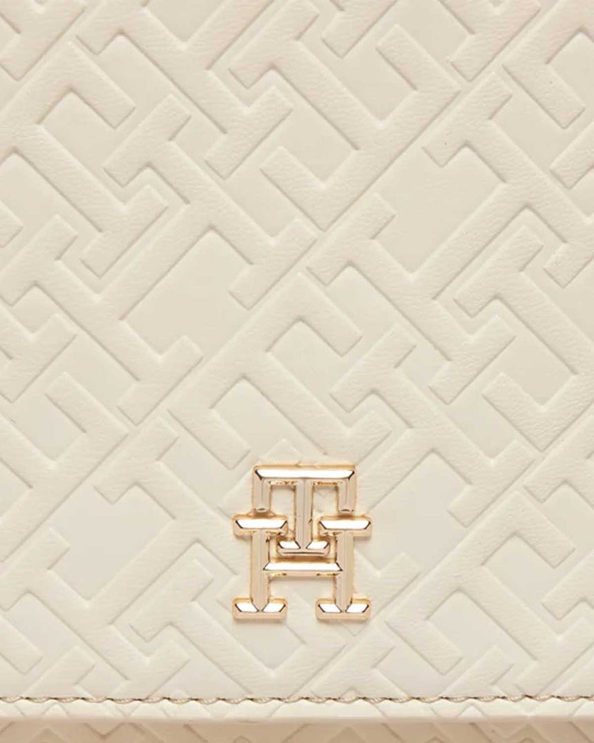 Tommy Hilfiger Refined Med Crossover Çapraz Askılı Çanta Beige