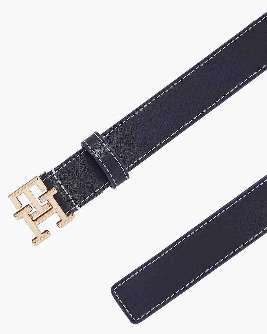 Tommy Hilfiger Logo Adjustable Kemer Space Blue