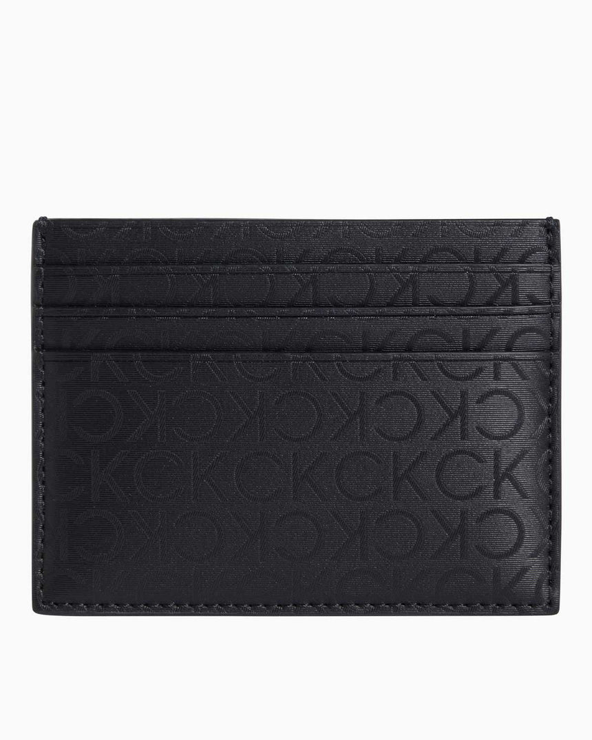Calvin Klein Sleek Cardholder Kartlık Industrial Mono Black