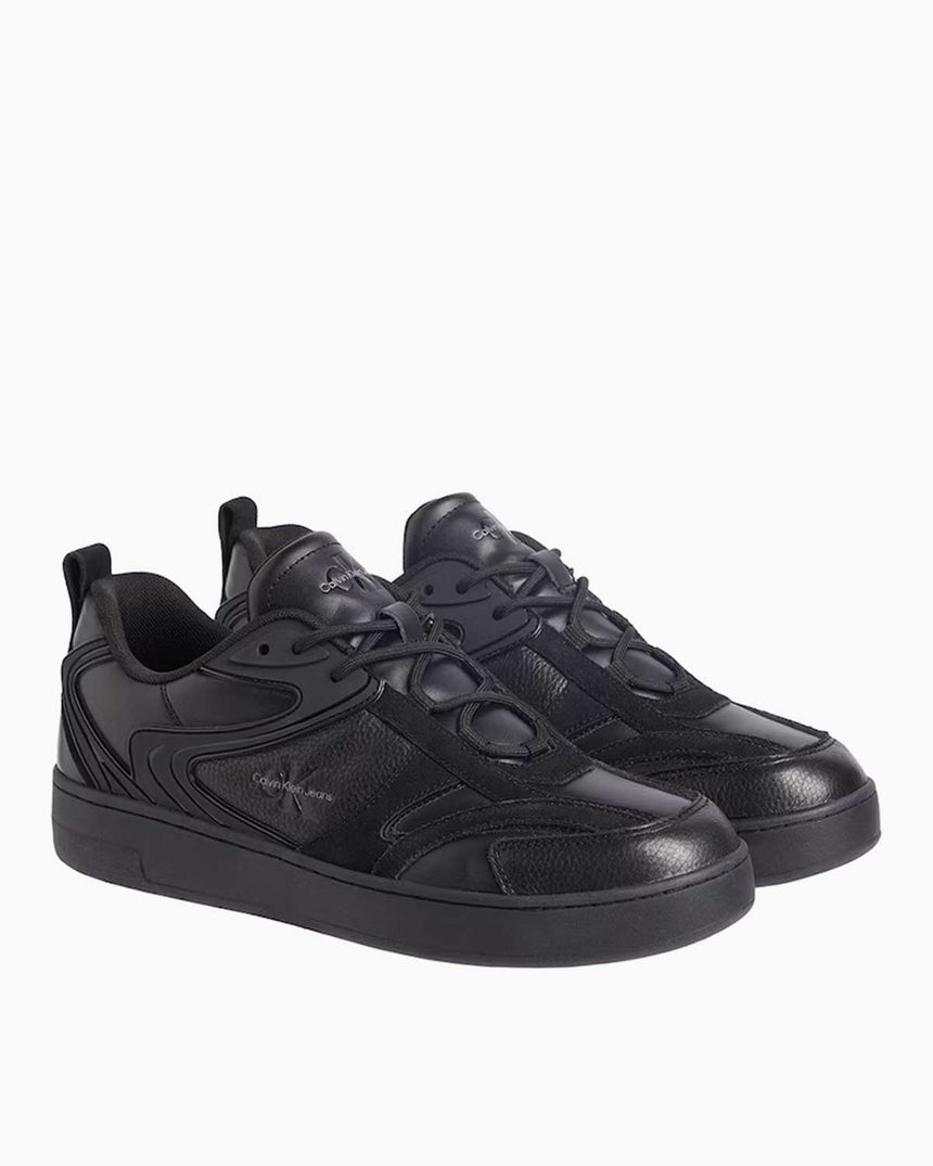 Calvin Klein Jeans Basket Cupsole Hybrid Sneaker Triple Black