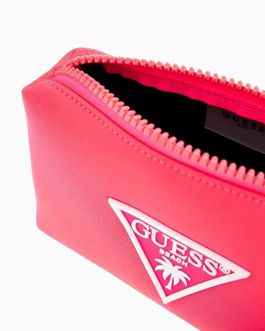 Guess Scuba Pochette Mini Cüzdan Neon Pink