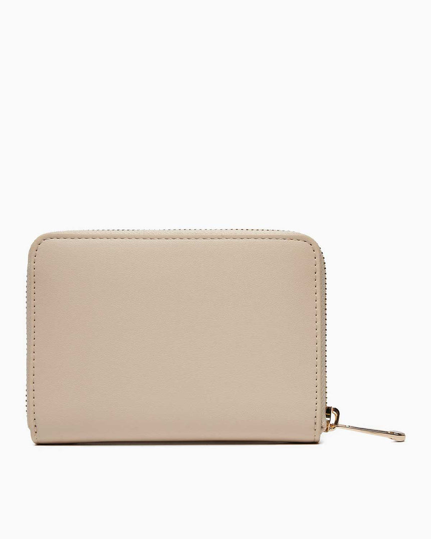 Tommy Hilfiger Chic Med Fermuarlı Cüzdan Classic Beige