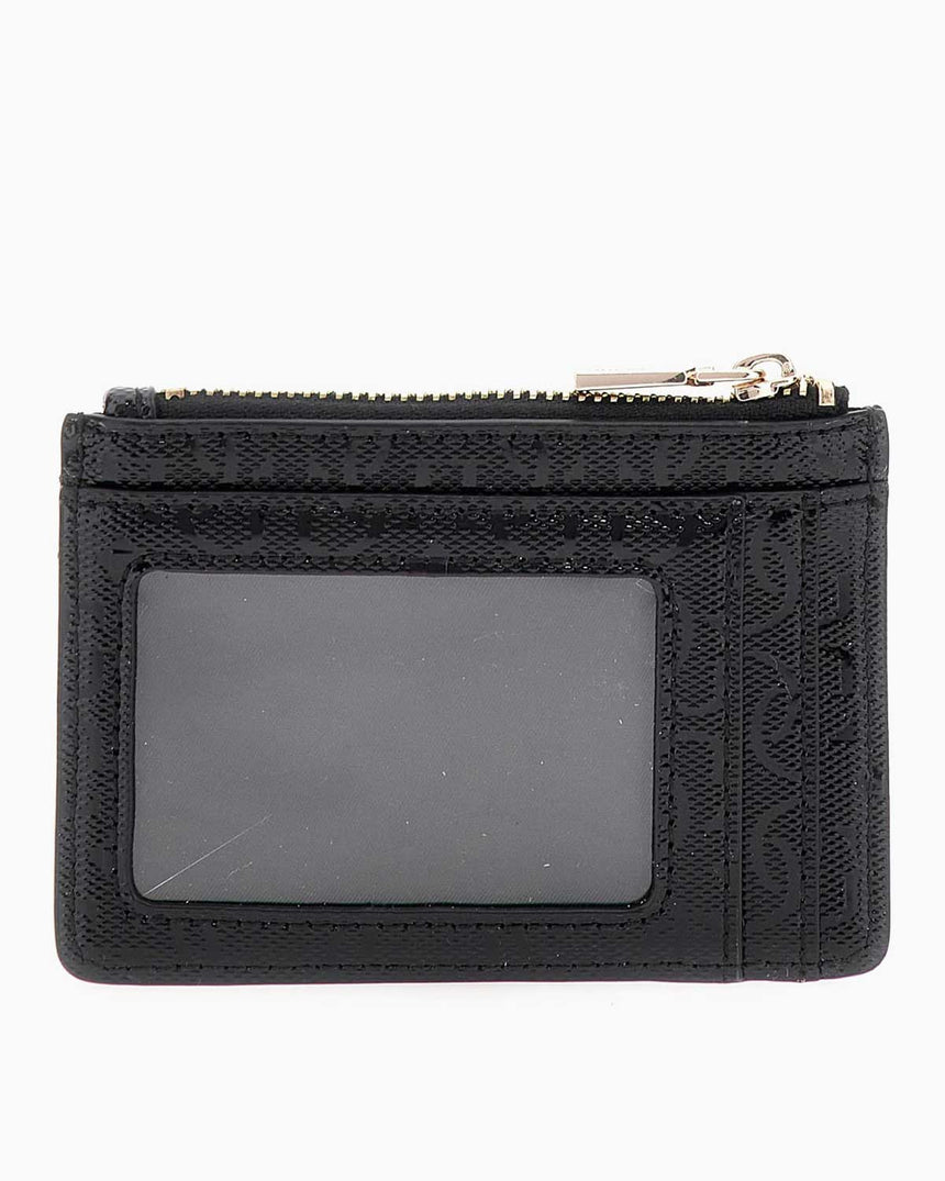 Guess Blane Idra Kartlık Bölmeli Kadın Cüzdan Black