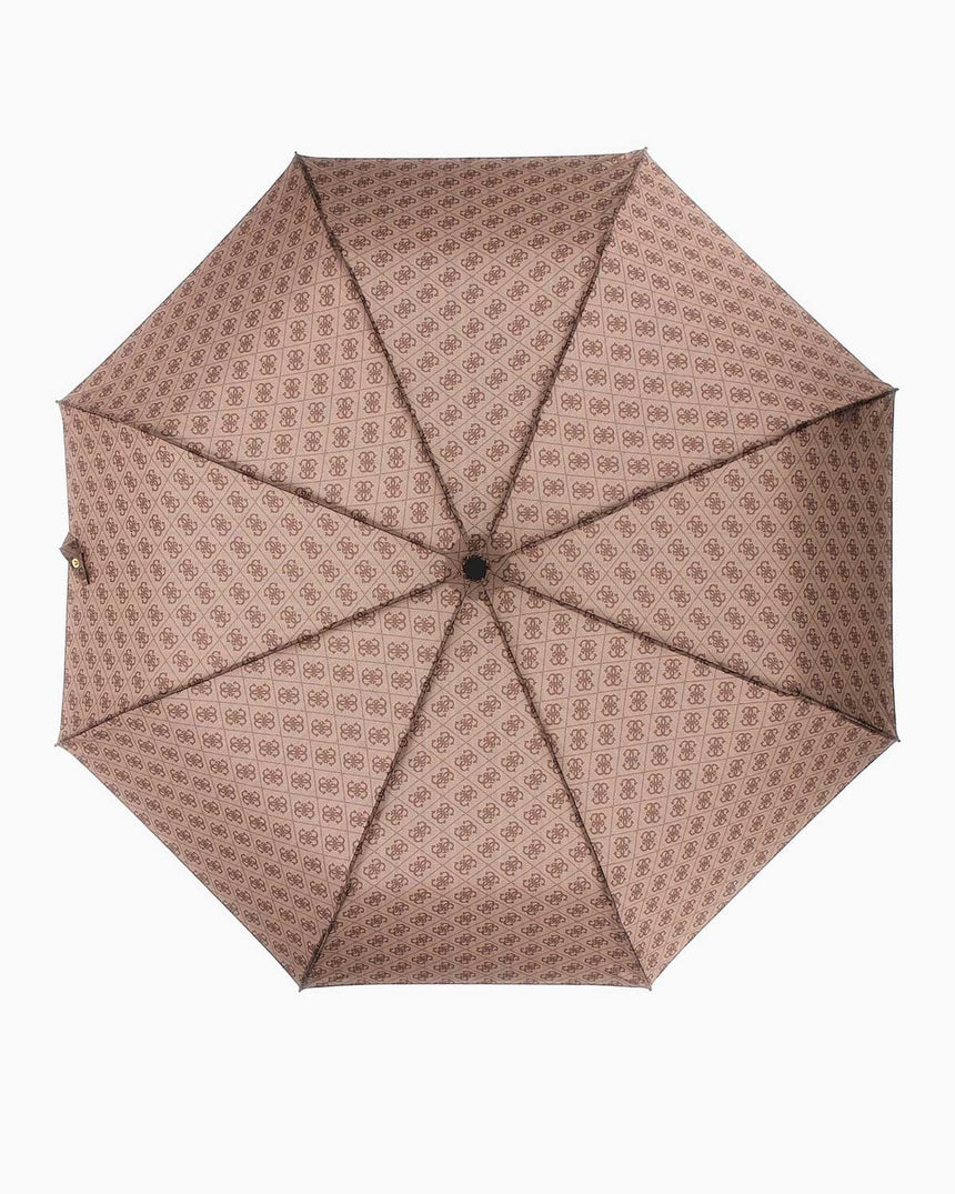 Guess Access Kadın Şemsiye Latte Logo