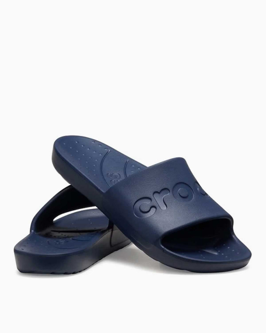 Crocs Slide Logolu Erkek Terlik Navy