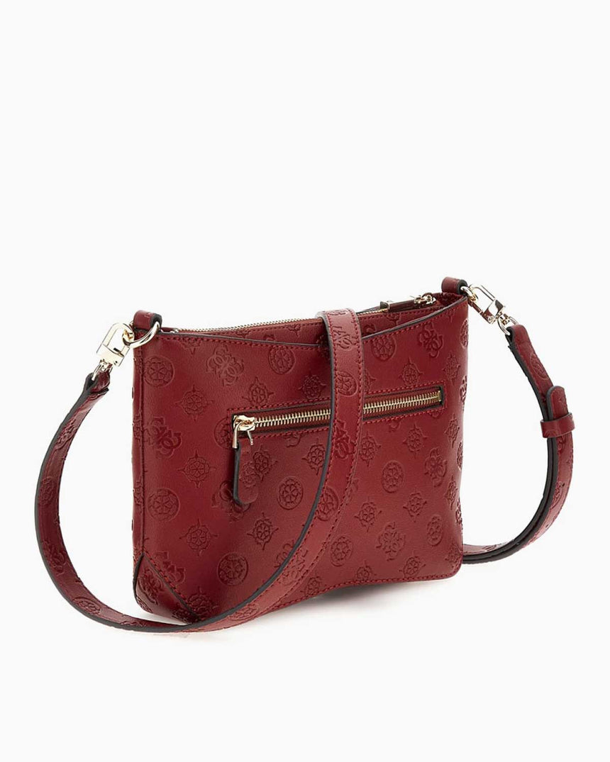 Guess Gerty Logolu Çapraz Askılı Çanta Claret