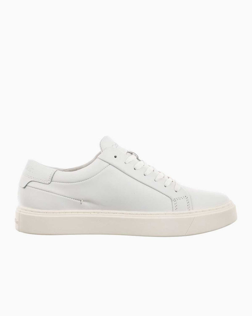 Calvin Klein Low Top Lace Up Cupsole Erkek Sneaker Triple White