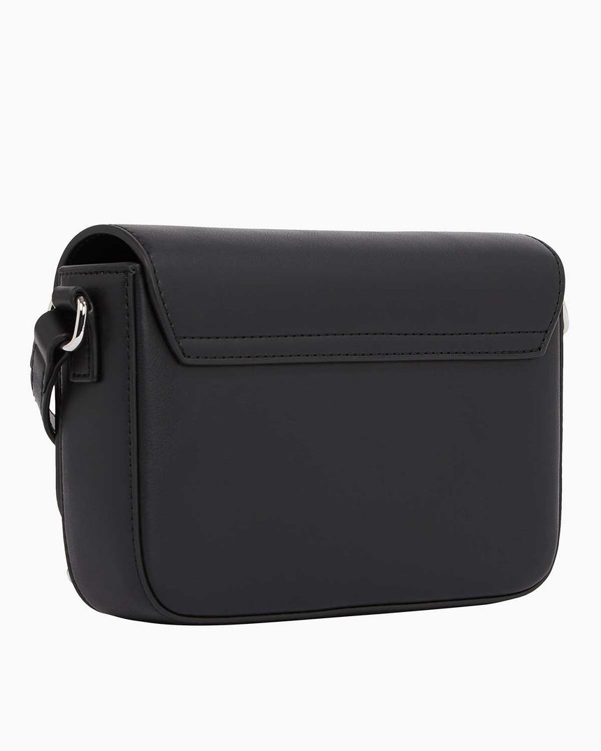 Tommy Hilfiger Ess Must Flap Logolu Çapraz Askılı Çanta Black