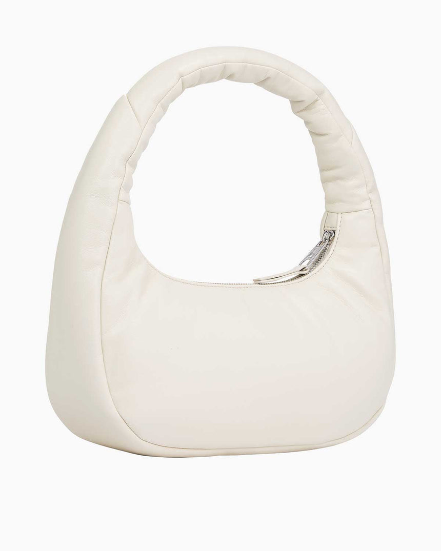 Tommy Hilfiger Pillow Mini Hobo Omuz Çantası Newsprint