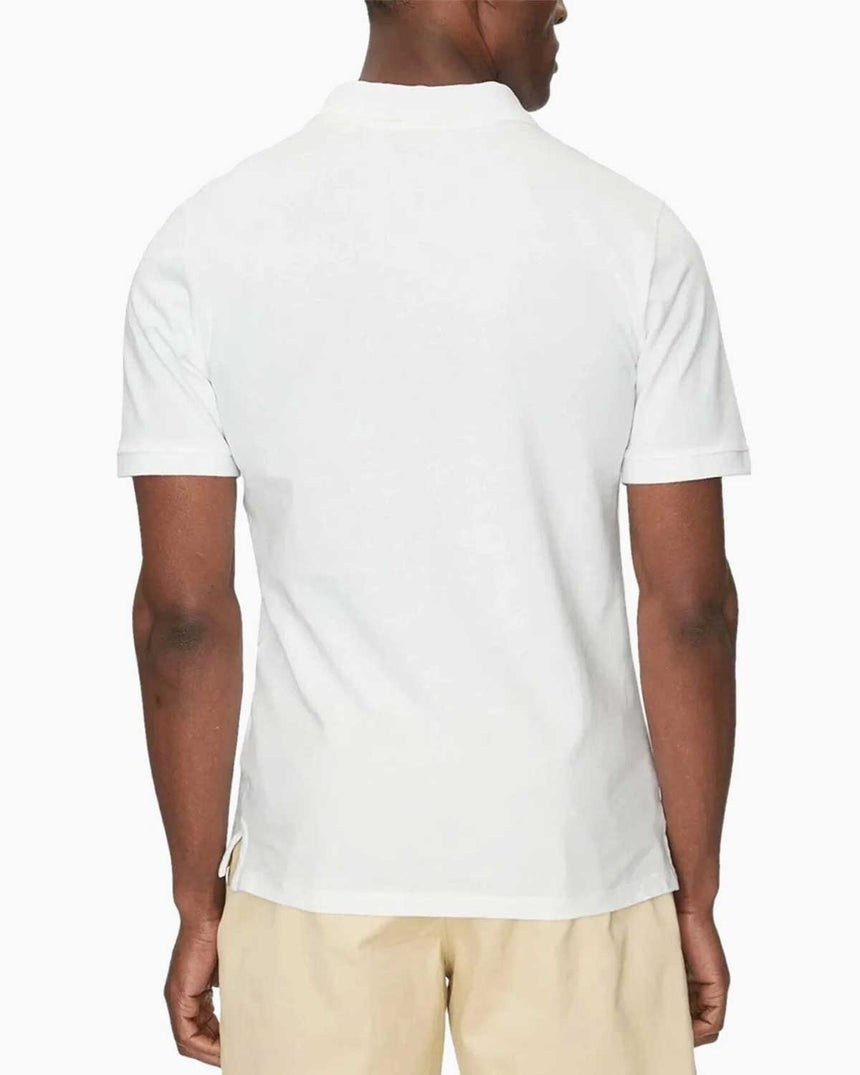 Guess Polo Yaka Regular Fit Tişört Pure White