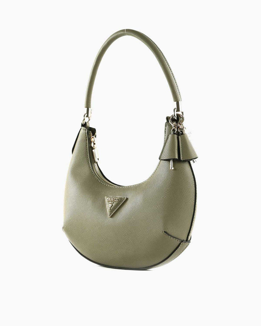 Guess Gizele Small Logolu Omuz Çantası Sage