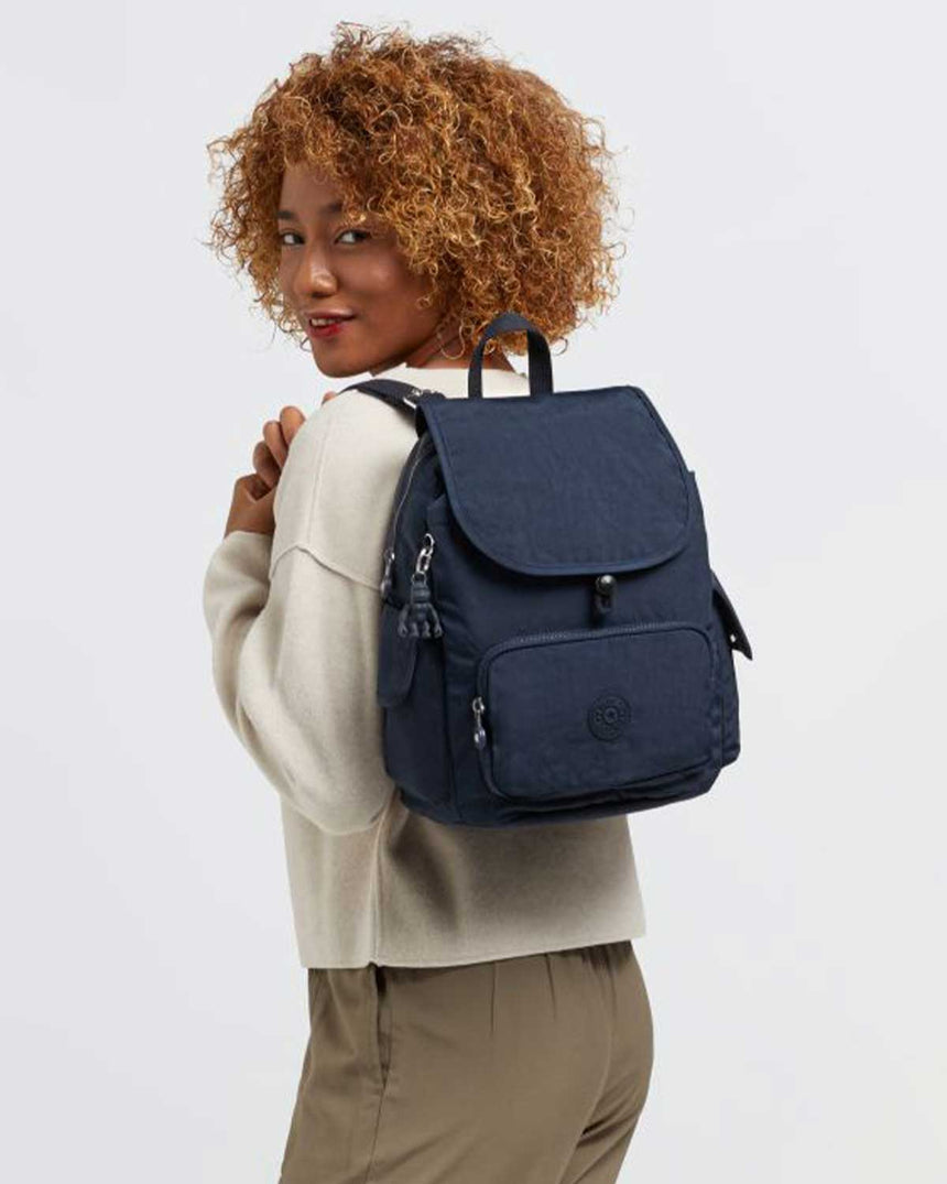 Kipling City Pack S Basic Sırt Çantası Blue Blue