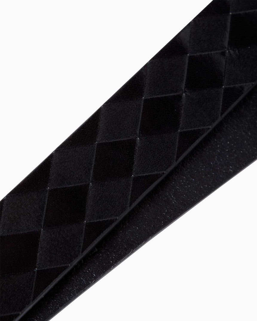 Calvin Klein Metal Round Bucklet Kemer CK Black