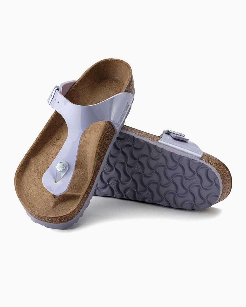 Birkenstock Kadın Gizeh Bf Patent Terlik Purple Fog