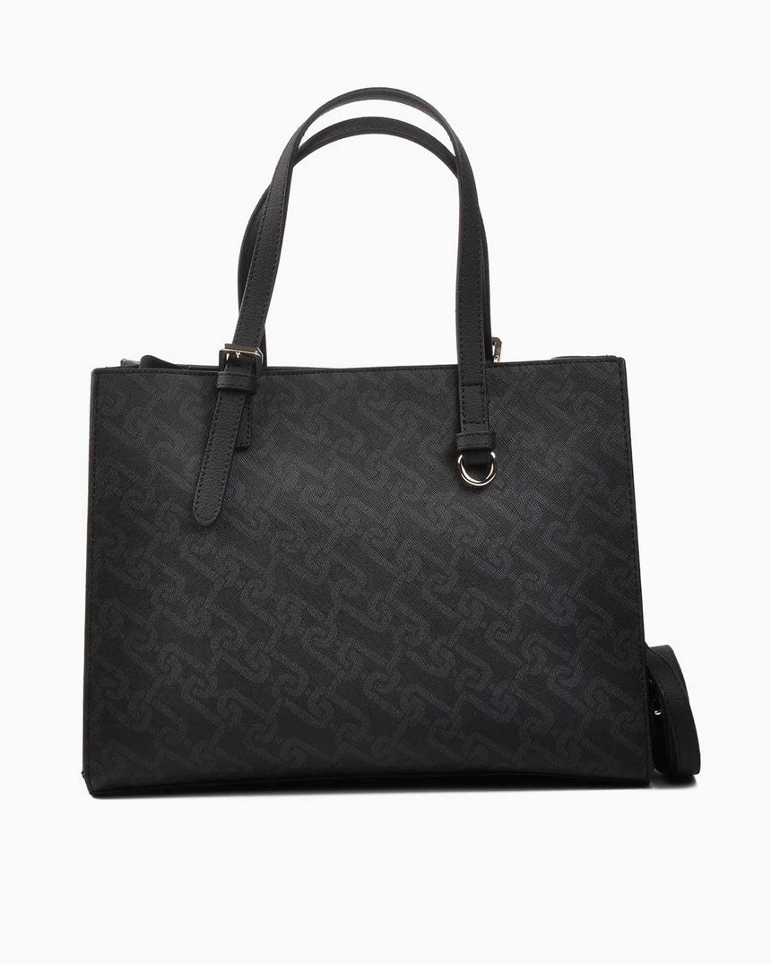 Us Polo Assn Mini Aksesuar Detaylı El Çantası Siyah