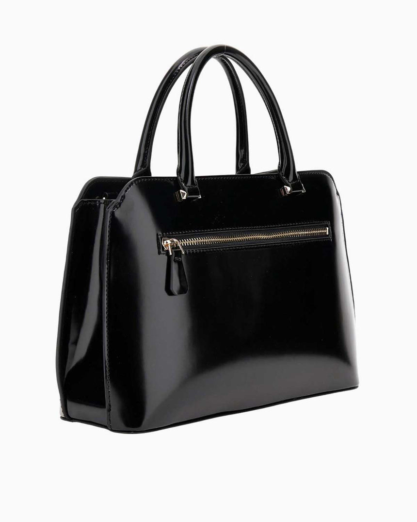 Guess Arnela Rugan Satchel El Çantası Black