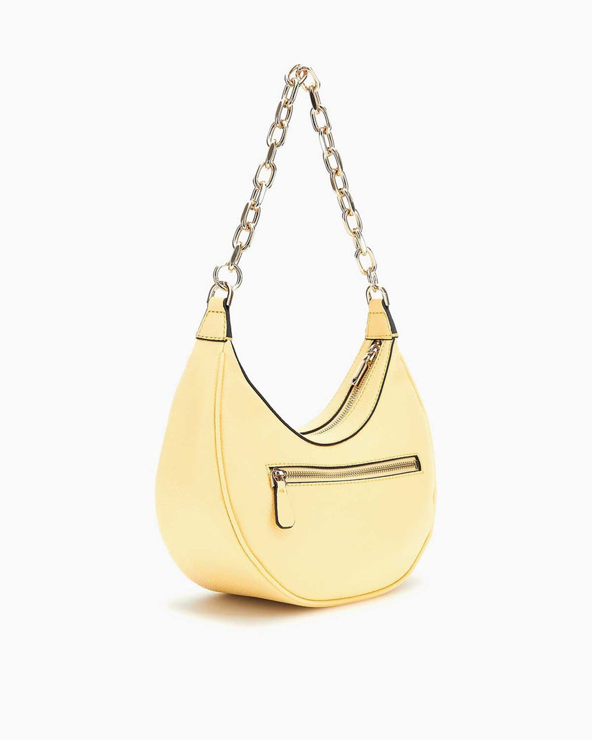 Guess Circe Hobo Zincir Detaylı Omuz Çantası Cornsilk