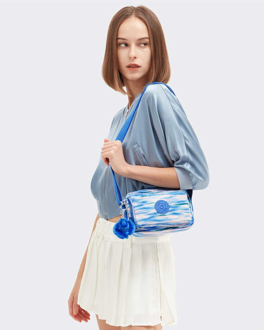 Kipling Abanu Çapraz Askılı Kadın Çantası Diluted Blue