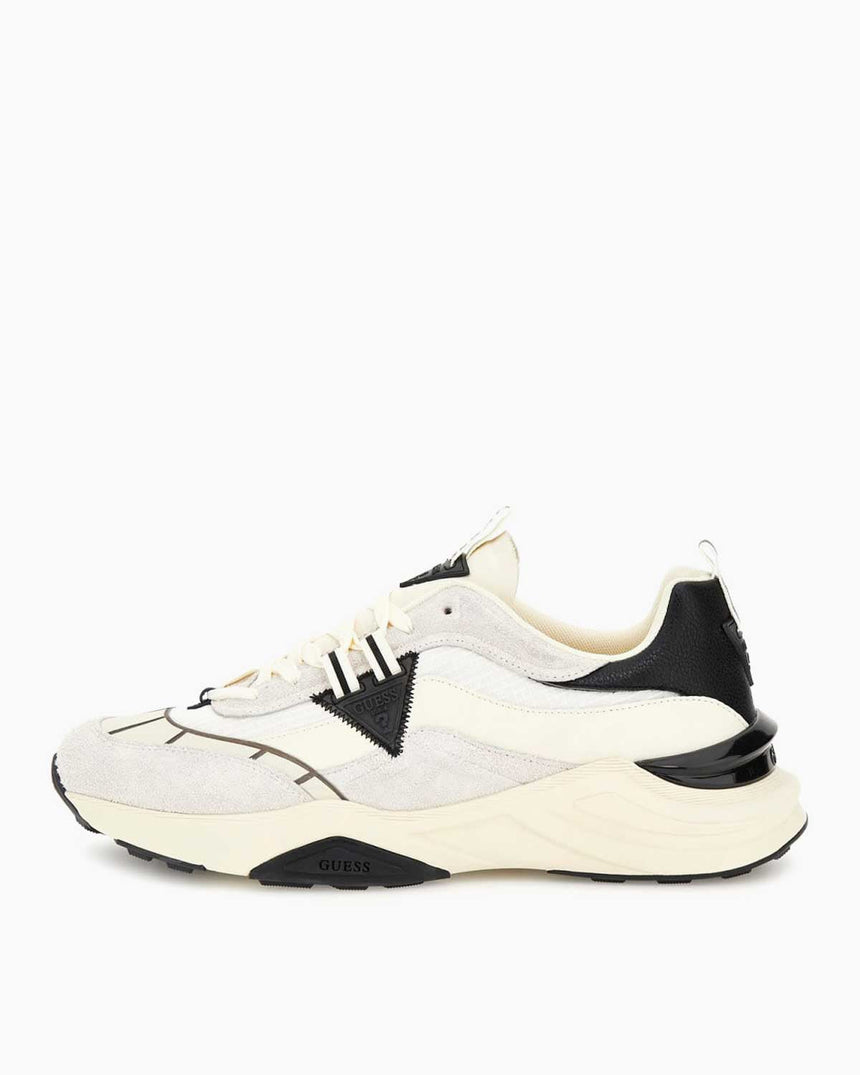 Guess Valencia Süet Detaylı Sneaker White / Black