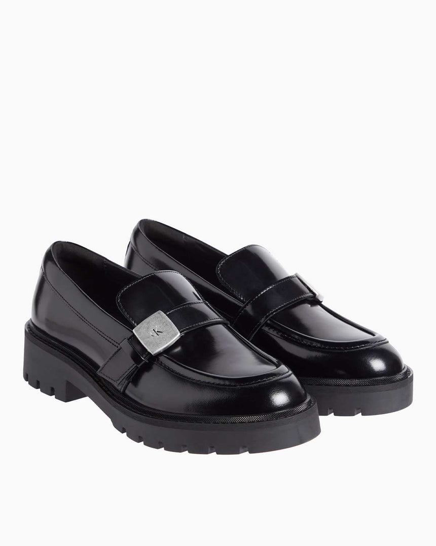 Calvin Klein Flatform Loafers Ayakkabı Triple Black