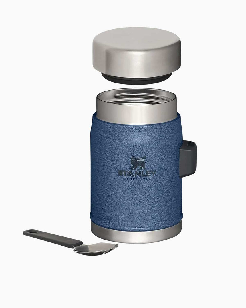 Stanley Efsane Klasik Seri-0.40 Litre Çelik Kaşıklı Yemek Termosu Hammertone Lake