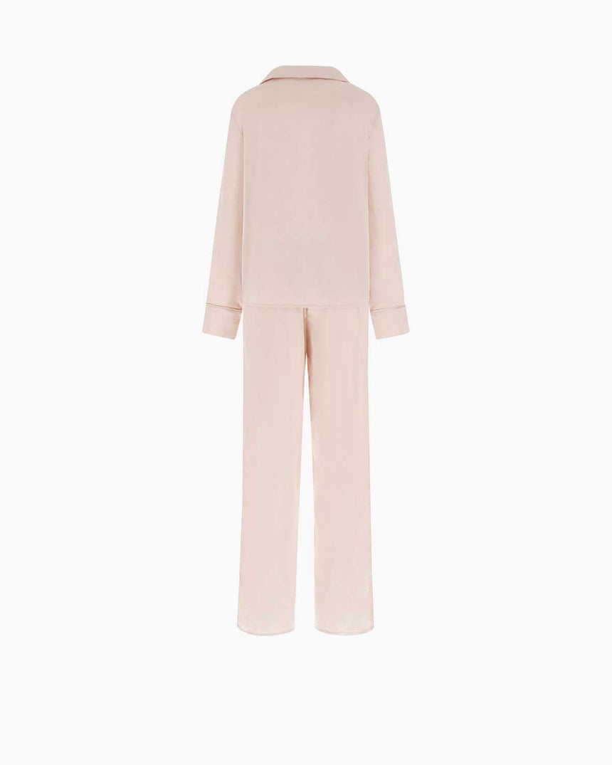 Guess Sylvie Kadın Pijama Seti Peony Rose Jacquard