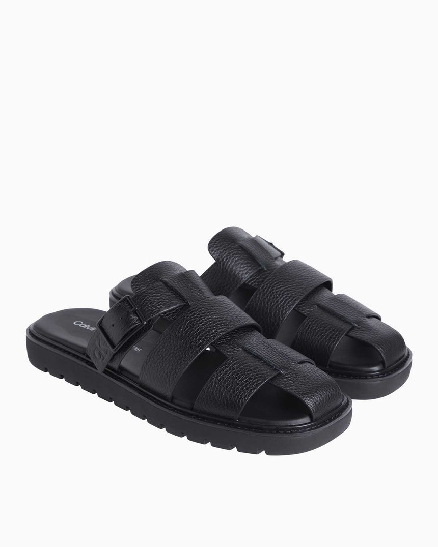 Calvin Klein Molded Flat Terlik Triple Black