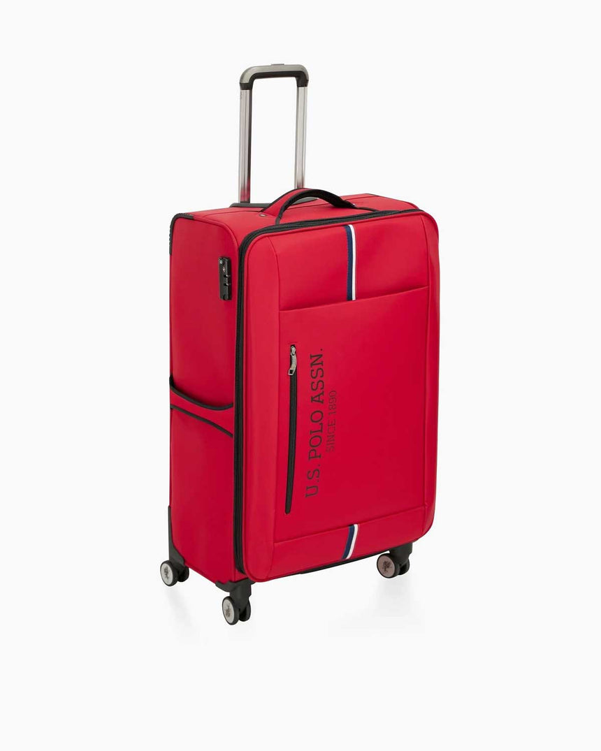 U.S. Polo Assn. Kabin Boy Valiz Kırmızı
