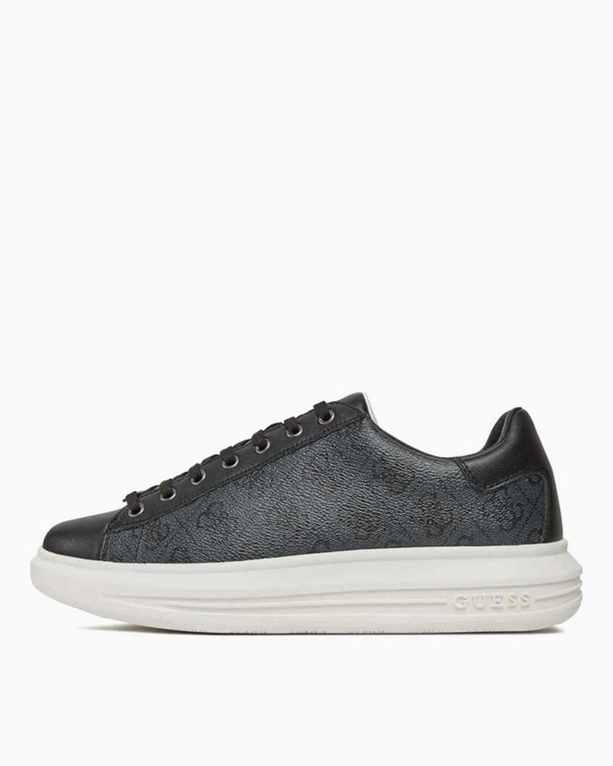 Guess Vibo Cupsole Monogram Sneakers Coal
