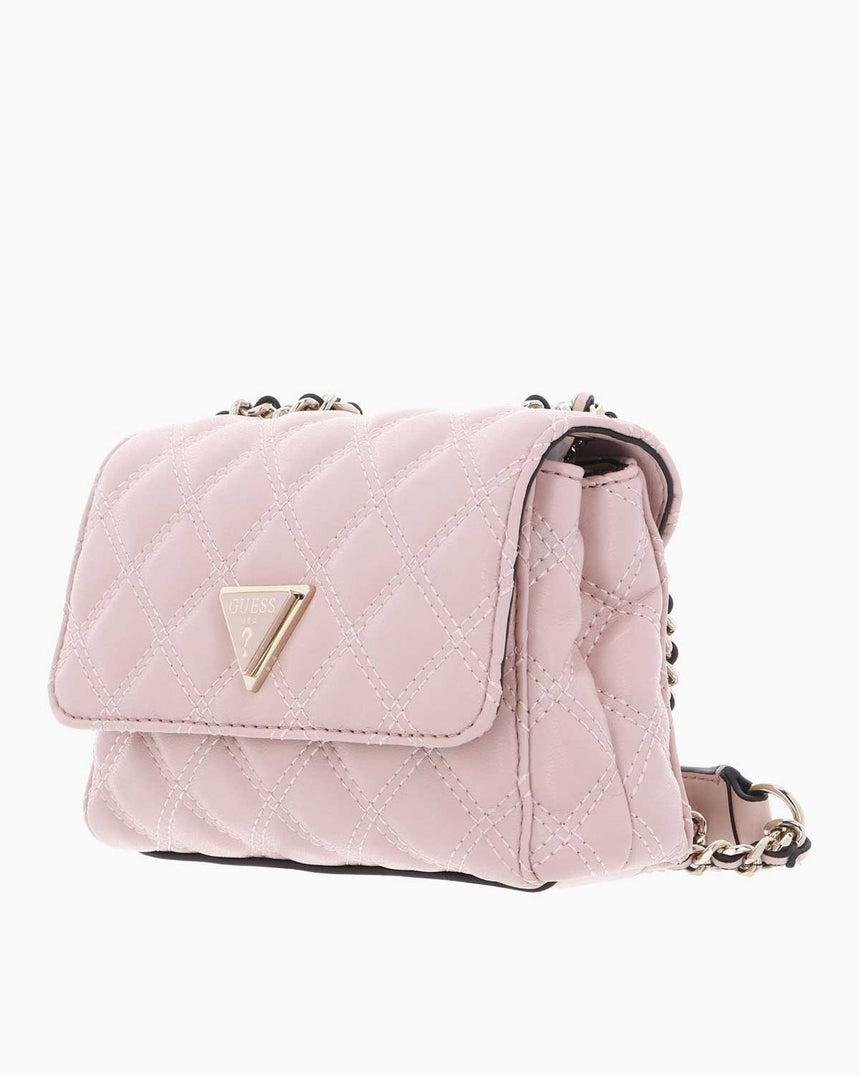 Guess Giully Zincirli Omuz Çantası PEONY