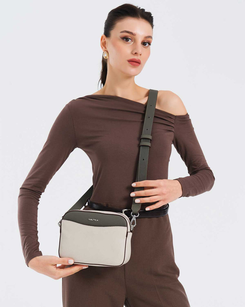 Nautica Ladies Ayarlanabilir Çapraz Askılı Çanta Taş