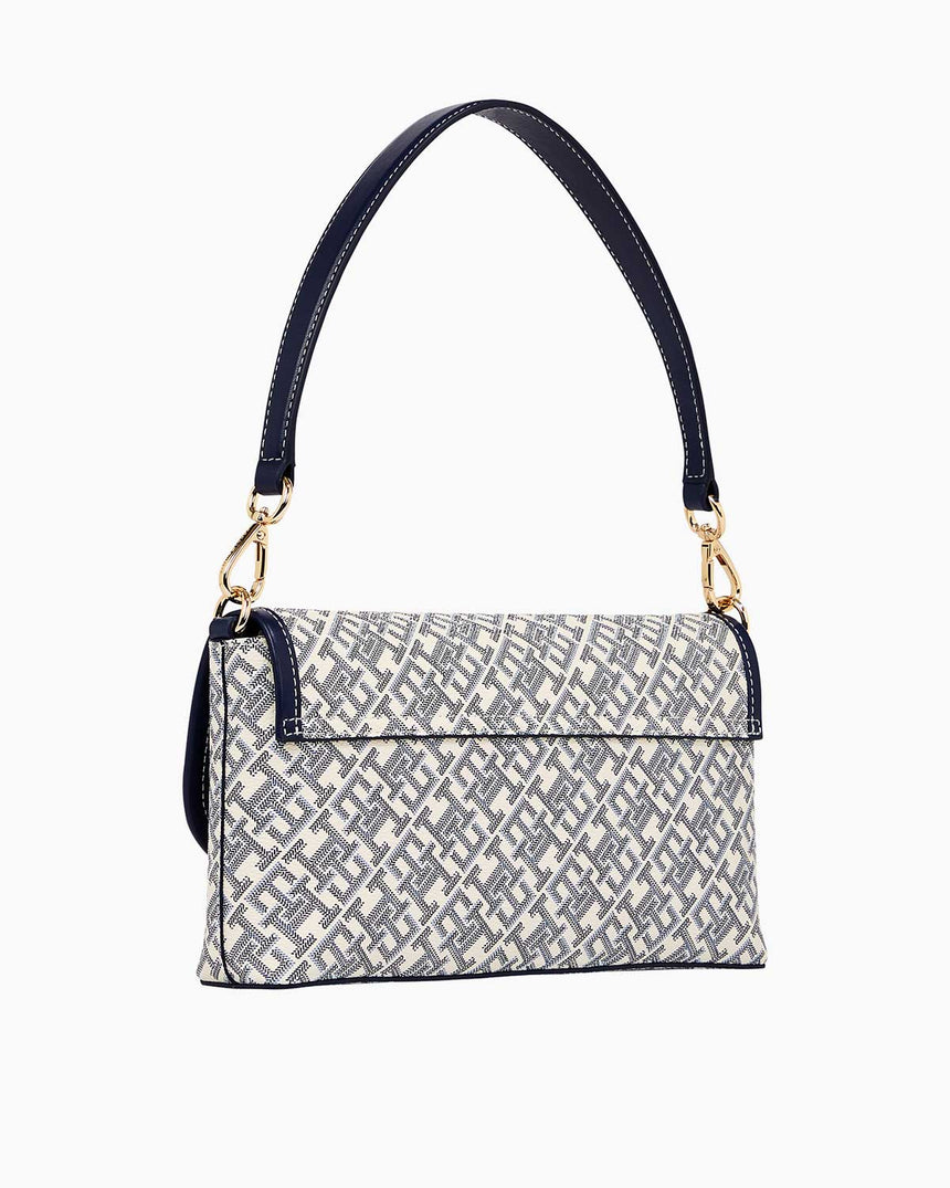 Tommy Hilfiger Monoplay Flap Çapraz Askılı Çanta Space Blue