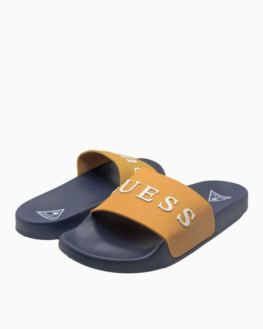 Guess Logo Yazılı Terlik Ocean And Sun Combo