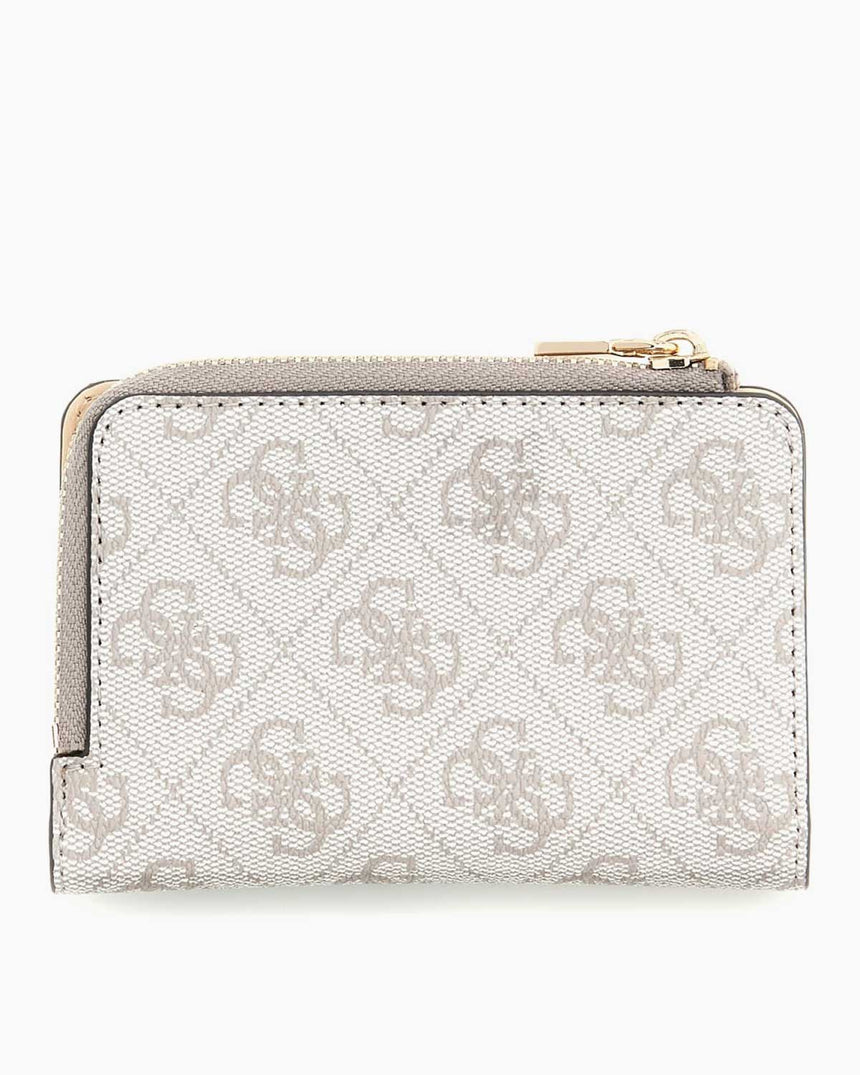 Guess Access Laurel II Fermuarlı Kartlıklı Kadın Cüzdan Dark Oak