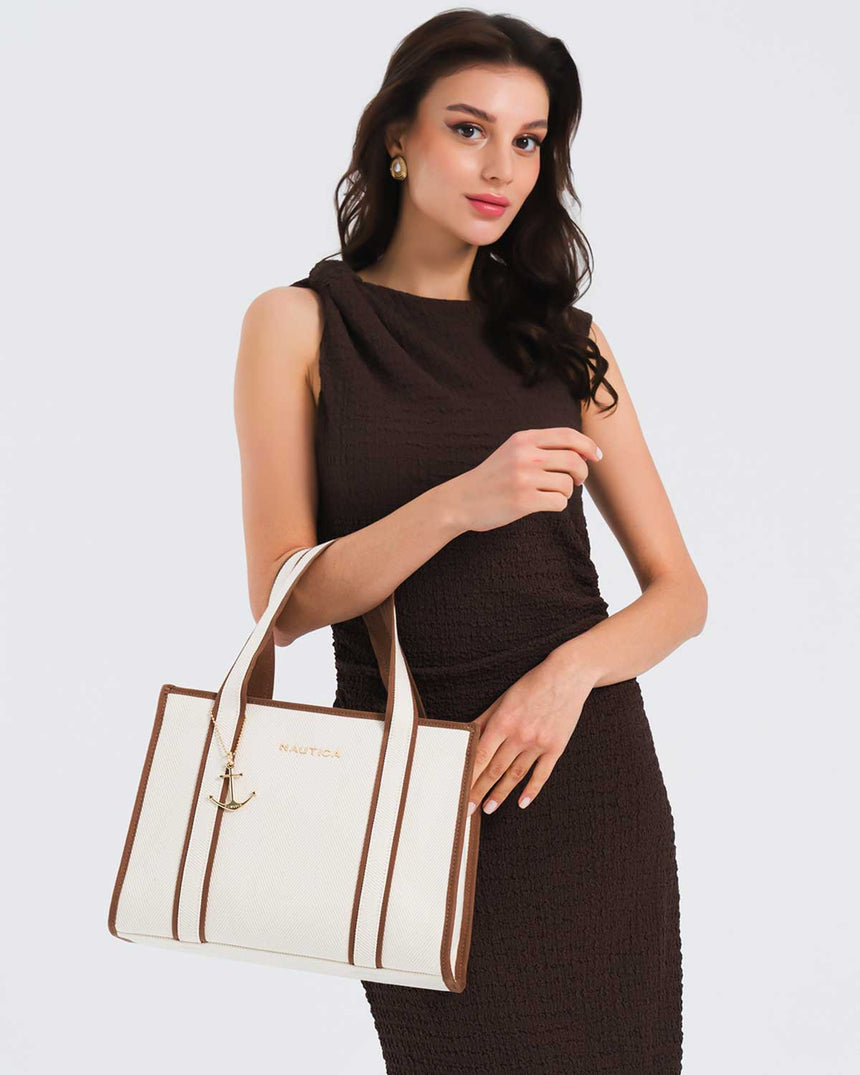 Nautica El Çantası Bej - Taba