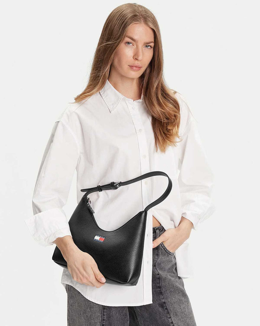 Tommy Hilfiger Must Kadın Omuz Çantası Black