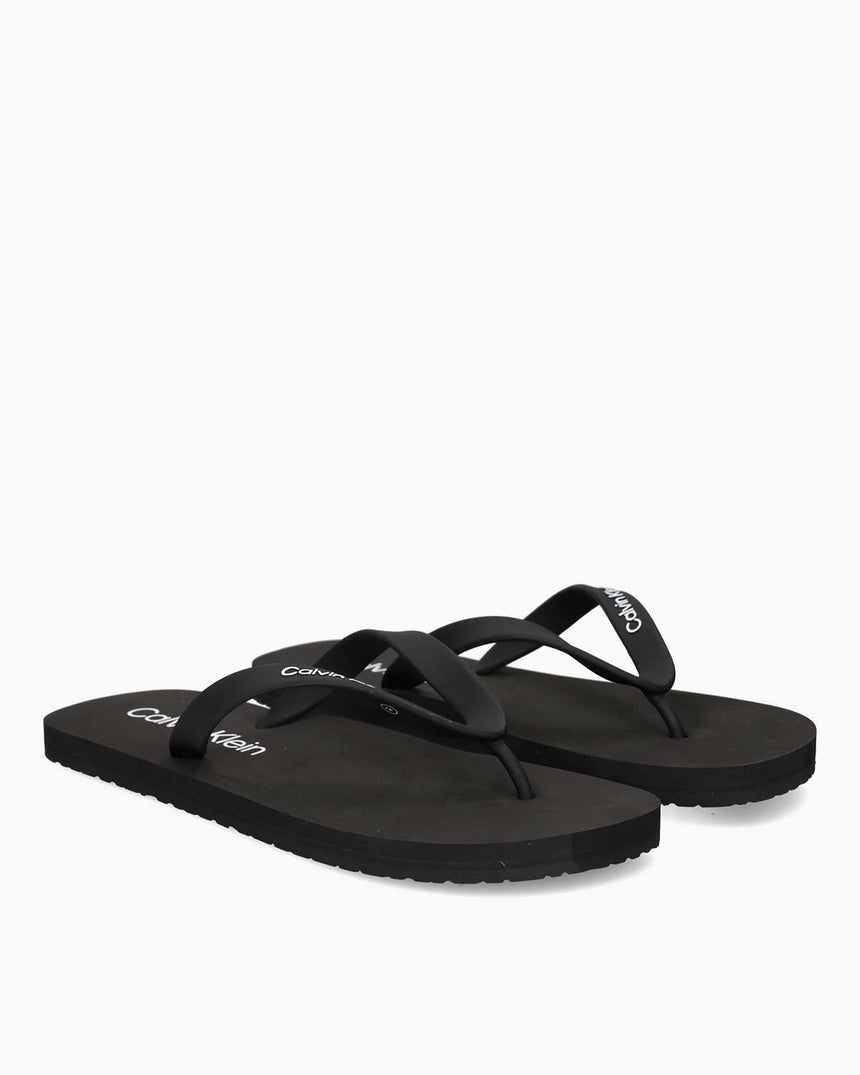 Calvin Klein Flip Flop Rubber Erkek Parmak Arası Terlik CK Black