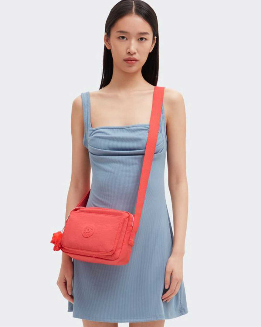 Kipling Abanu M Çapraz Askılı Kadın Çantası Almost Coral