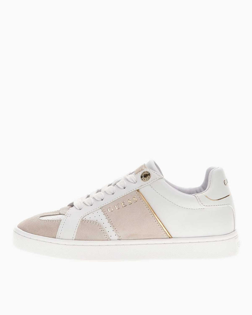 Guess Jrone4 Nubuk Detaylı Sneaker White Multi