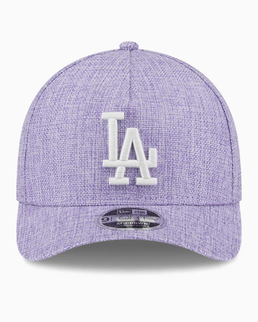 New Era Cotton Weave LA Unisex Şapka Mor