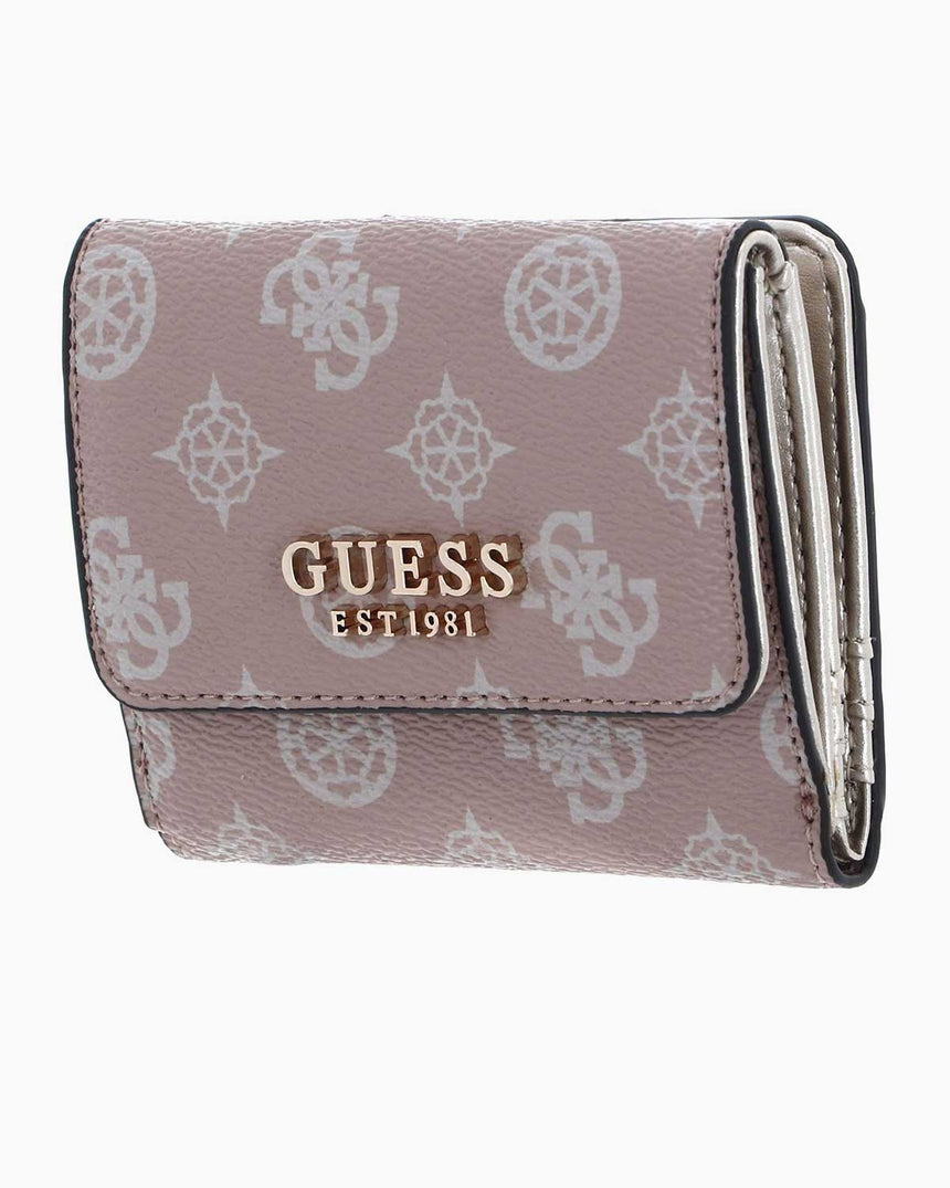 Guess Laurel Wallets Cüzdan Light Rose Logo