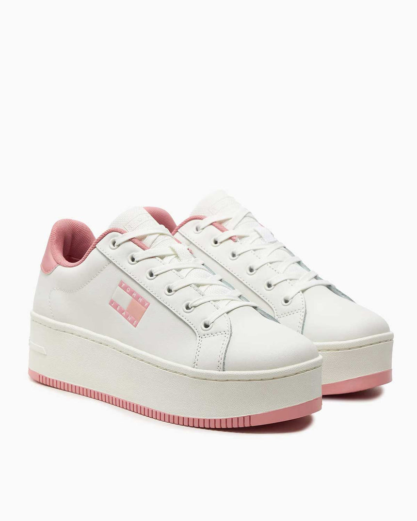 Tommy Hilfiger Flatform Low Top Sneakers Chalky Pink