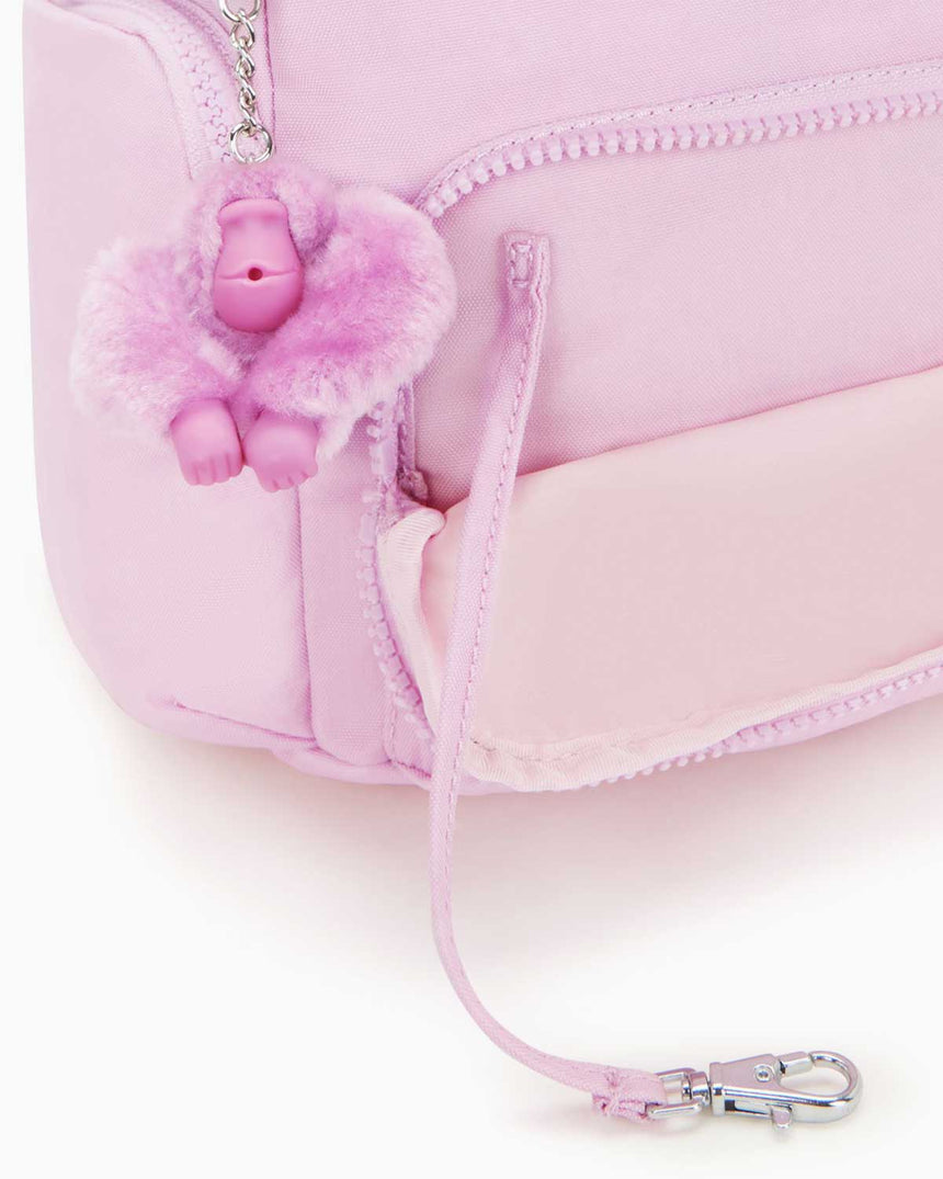 Kipling City Zip Mini Basic Sırt Çantası Blooming Pink