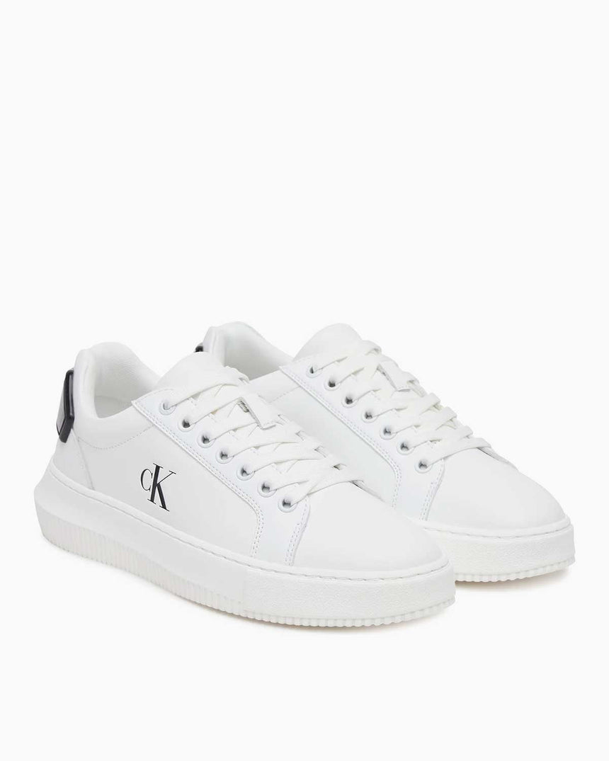 Calvin Klein Malmo Kalın Taban Kadın Sneaker Bright White/Black