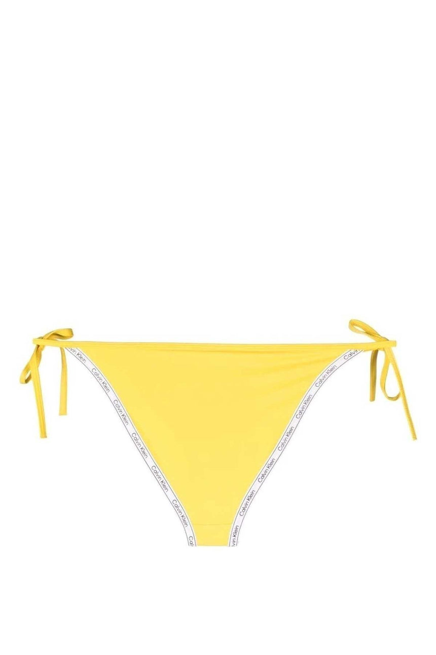 Calvin Klein String Side Tie Bikini Altı Eureka Yellow