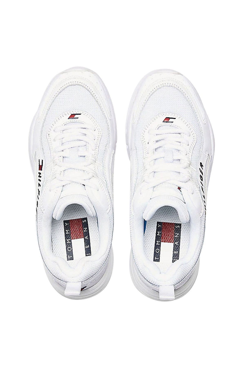 Tommy Hilfiger Heritage Tommy Jeans Wmns Runner Kadın Sneakers White
