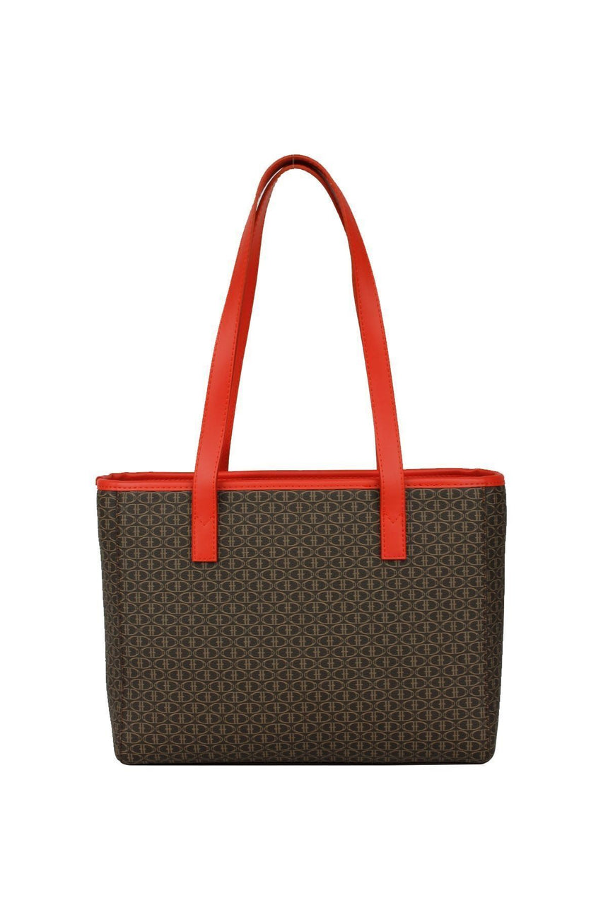 U.s Polo Assn. Kadın Omuz Çantası Kahve - Kırmızı