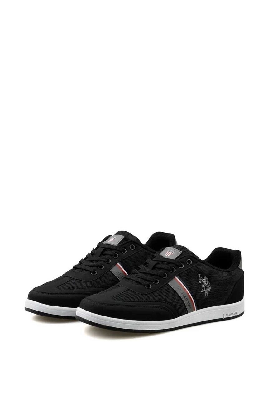 Us Polo Assn 3M Kares 3Fx Erkek Sneakers Black
